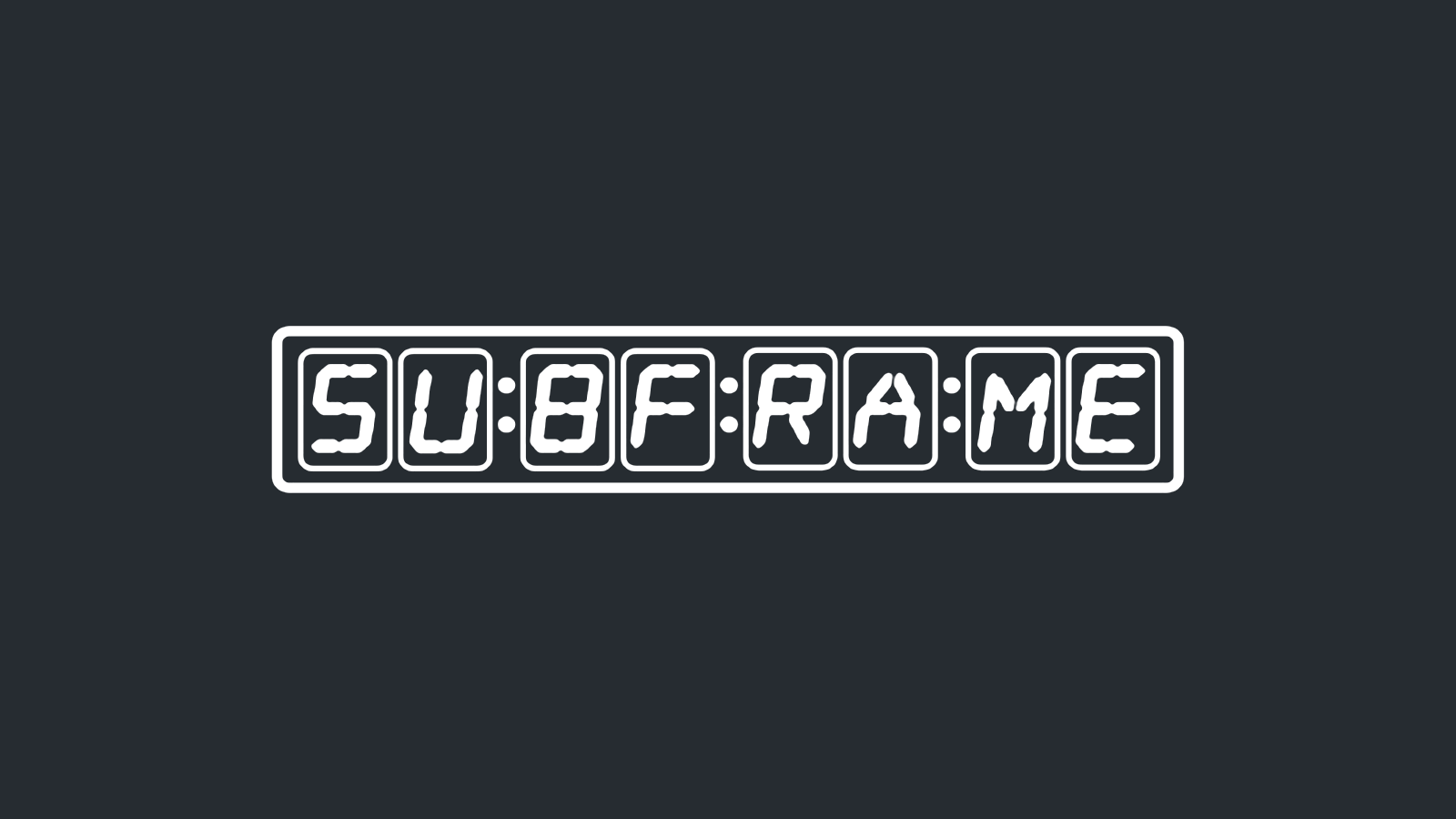 Subframe Sound logo