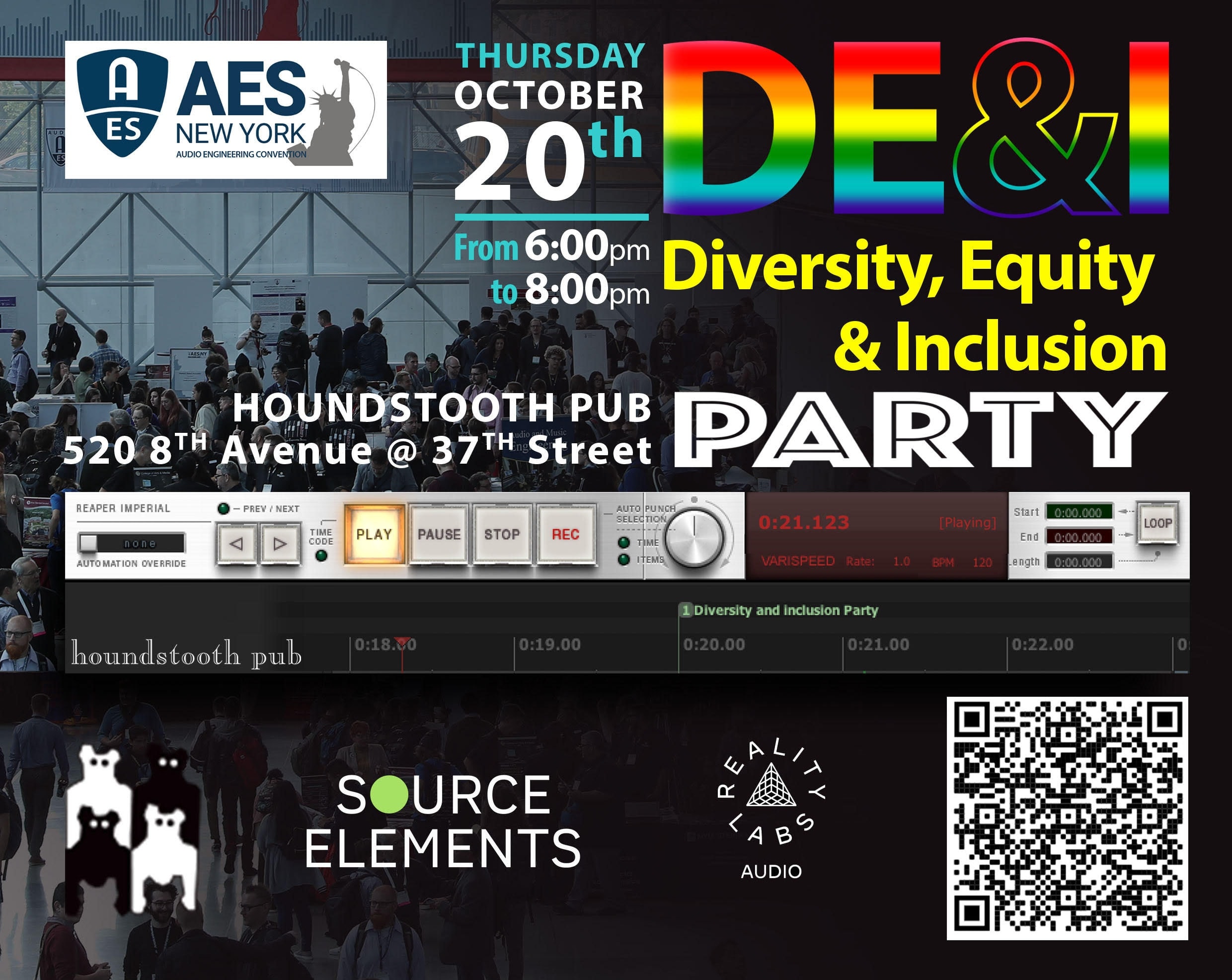 Come meet us at AES NYC 2022! Source Elements